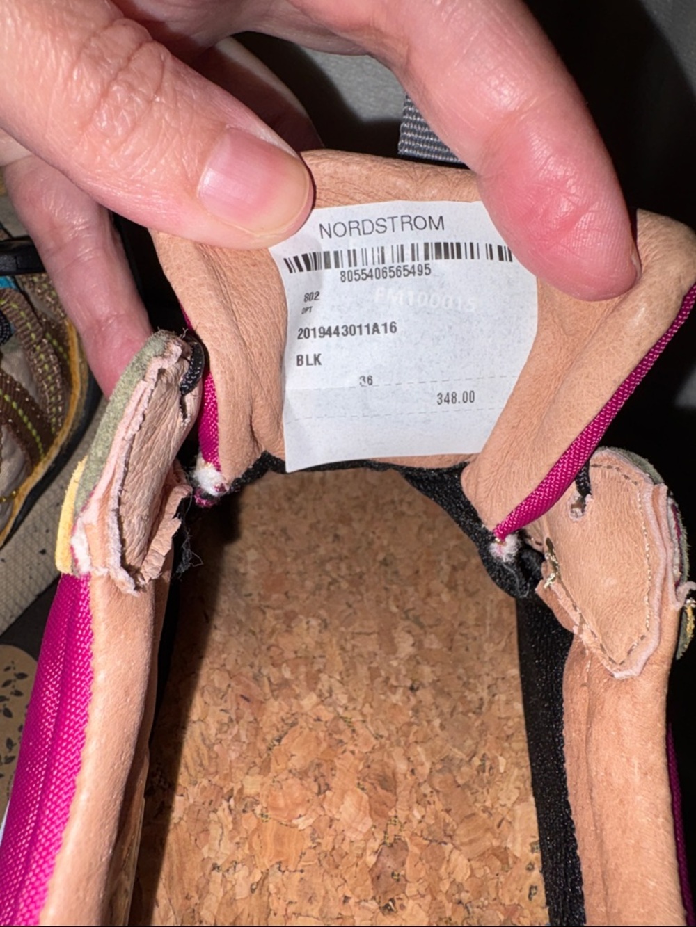 NWT Flower Mountain Iwano 2 Waterproof Hiking Shoe in Black-Dark Grey - Picture 11 of 16